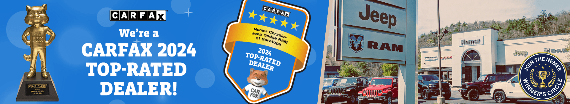 2024-Carfax-Top-Rated-Dealer-Nemer-CJDR-Saratoga