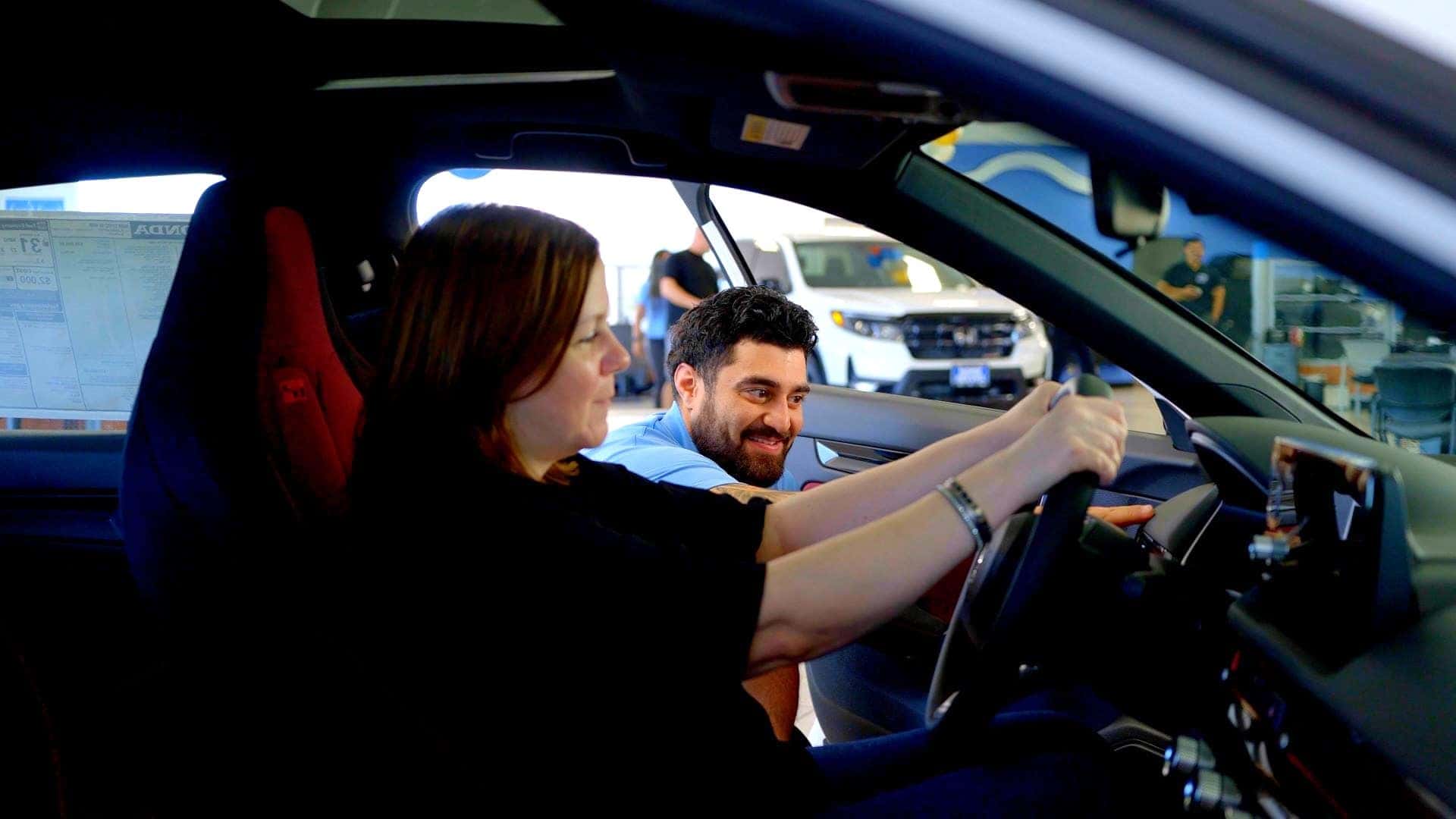 Customer Viewing a Dashboard