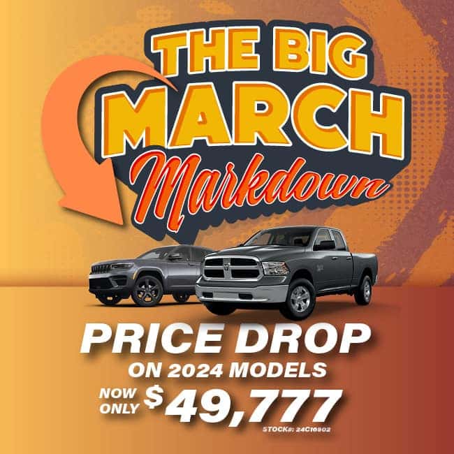 The Big March Markdown