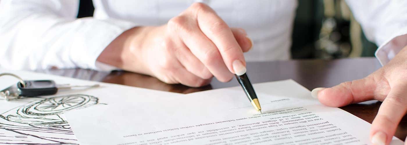 signing car lease
