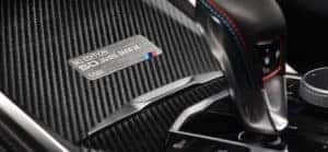 BMW M3 Edition 50 Jahre BMW M plaque