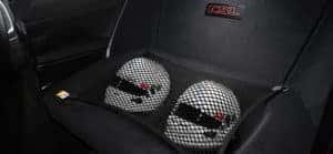 BMW M4 CSL backseat