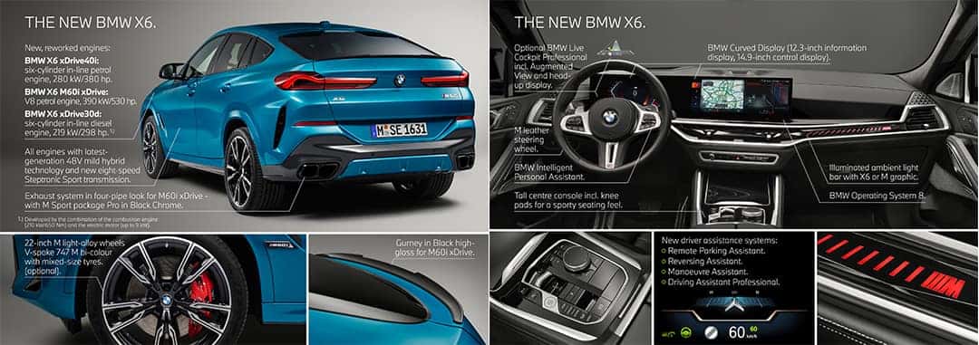 2024 BMW X6 Product Information
