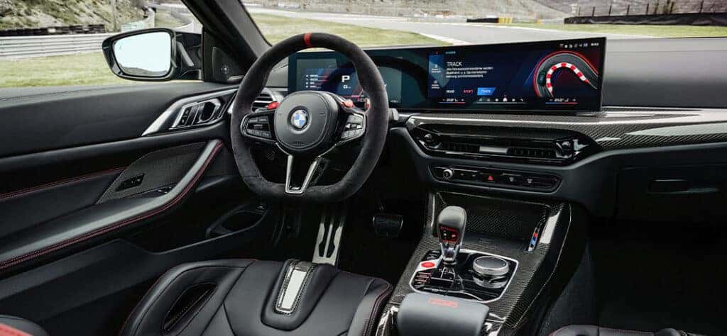 BMW M4 CS interior.