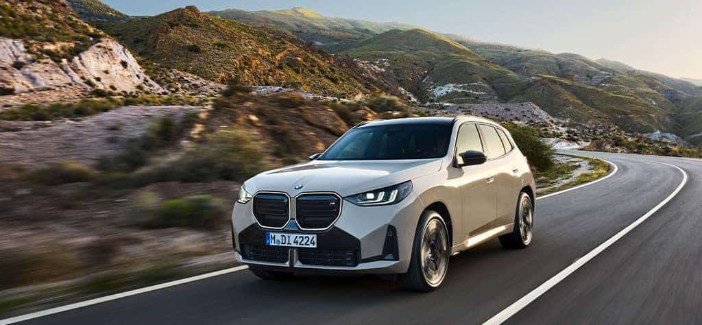 2025 BMW X3 driving