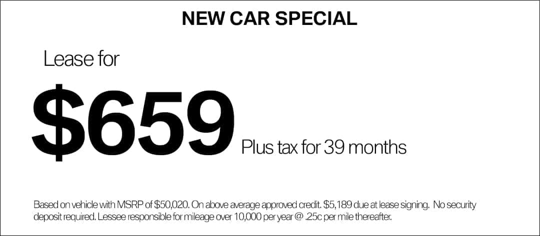 BMW X3 Lease Special