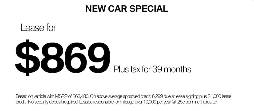 BMW X5 Lease Special