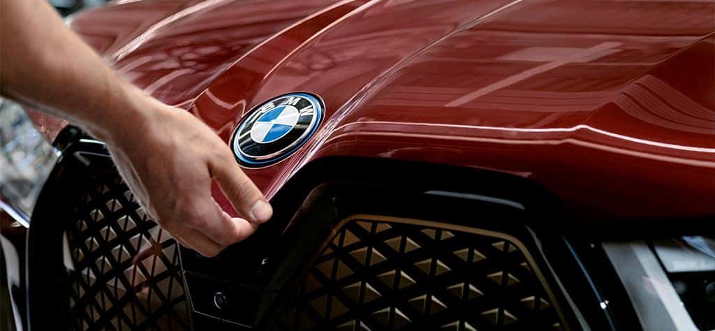 BMW iX road trip inspection.