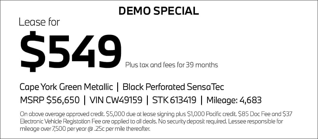$549 BMW 430i Lease Special at Pacific BMW