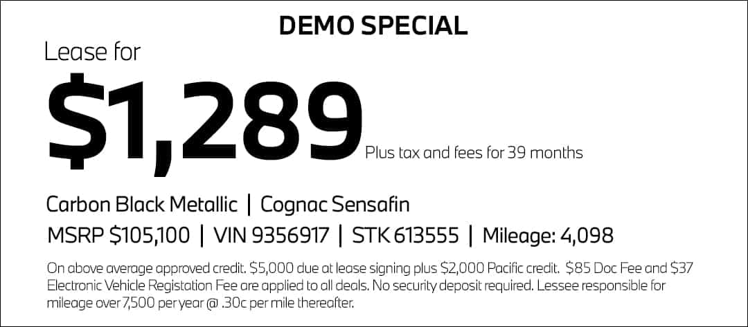 $1289 BMW X6 M60i Lease Special at Pacific BMW