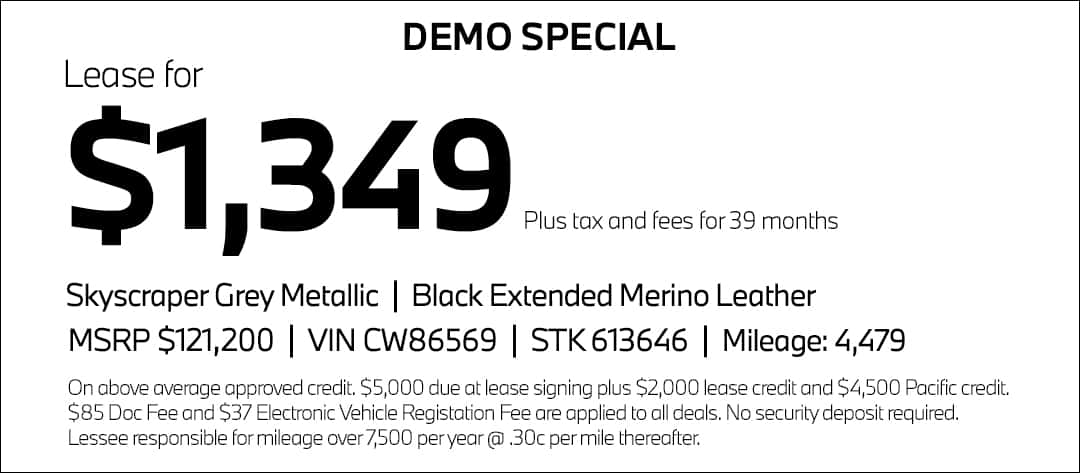 $1349 BMW M850i Convertible Lease Special at Pacific BMW