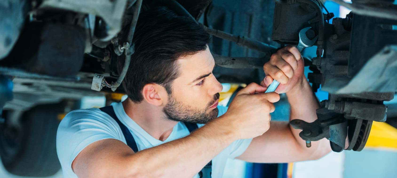Maintenance being performed