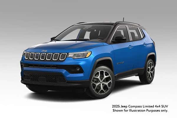 New 2025 Jeep Compass Limited 4x4 SUV