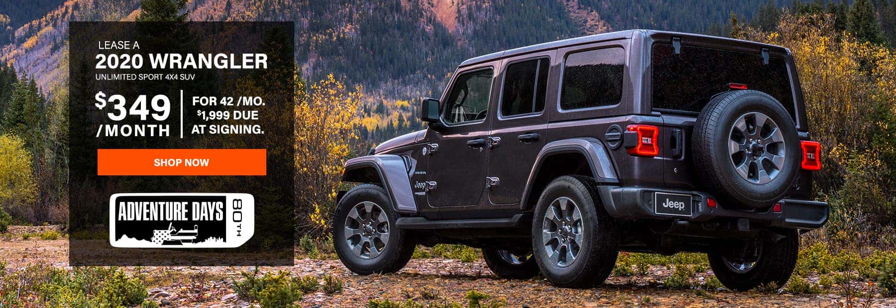 lease a 2020 jeep wrangler