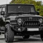 black jeep wrangler