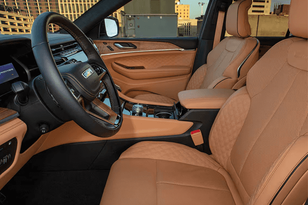 Interior cabin of the 2026 Jeep Grand Cherokee Seats and Comfort