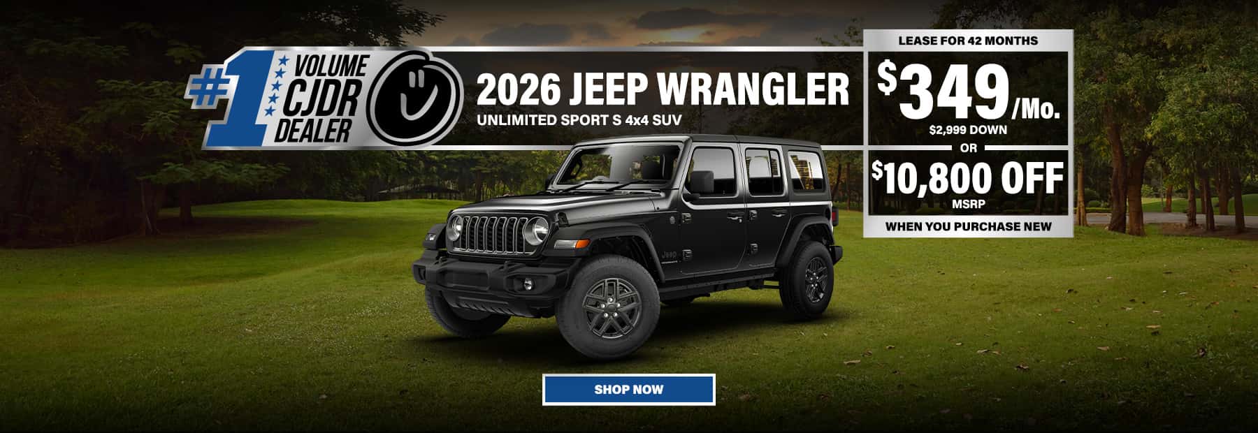 Wrangler Sport S Offer