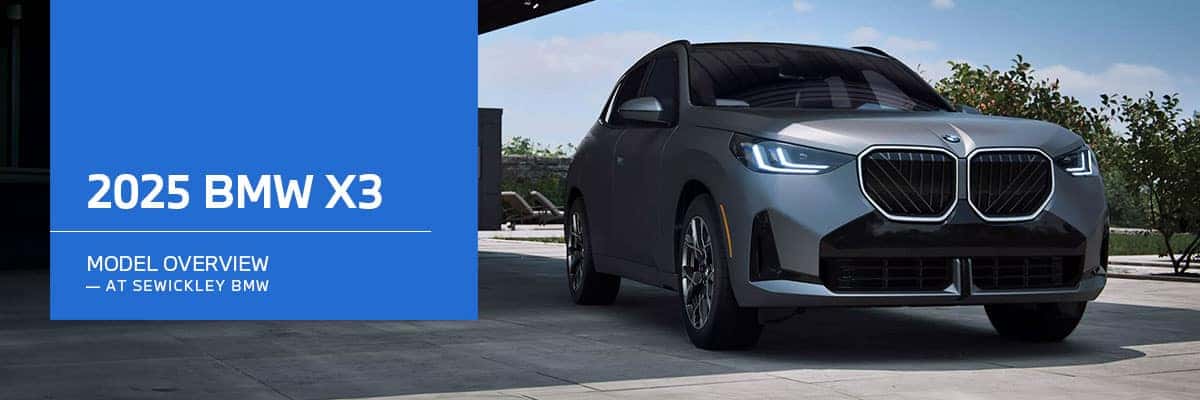 BMW X3 Model Overview at Sewickley BMW