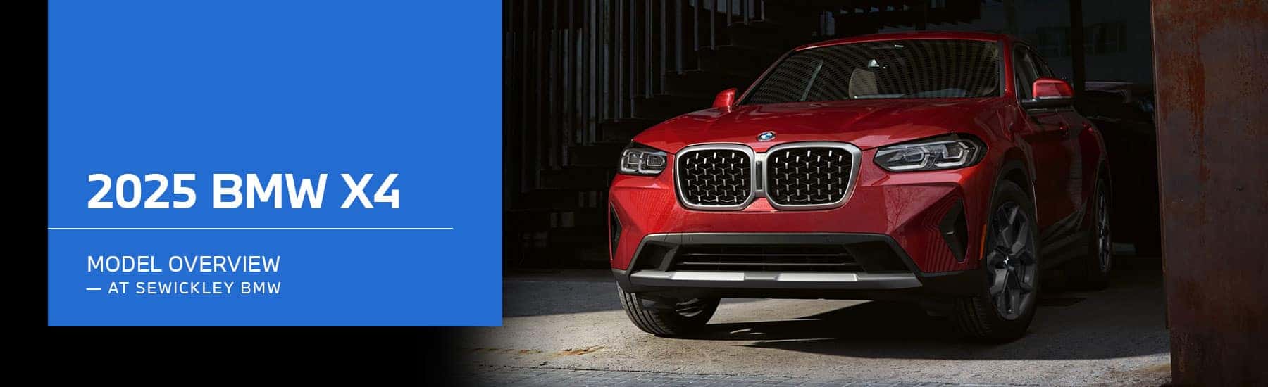 BMW X4 Model Overview at Sewickley BMW