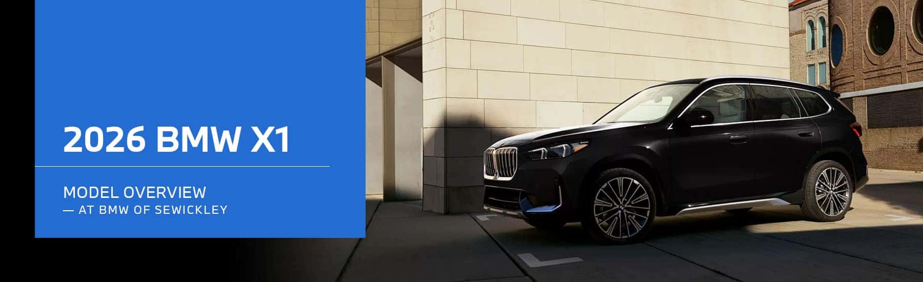 BMW X1 Model Overview at BMW of Sewickley
