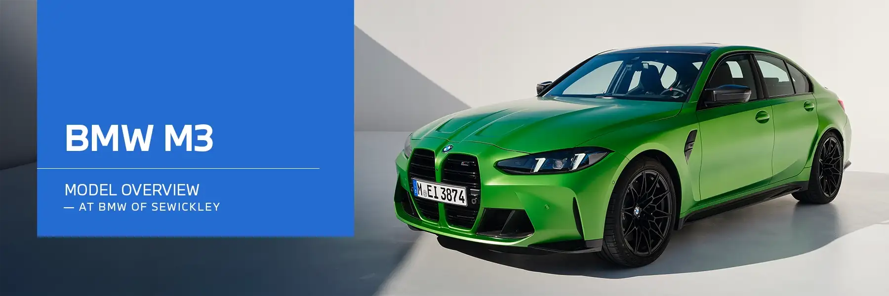BMW M3 Model Overview at BMW of Sewickley