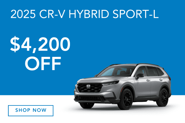 2025 CR-V Hybrid Sport-L $4,200 Off