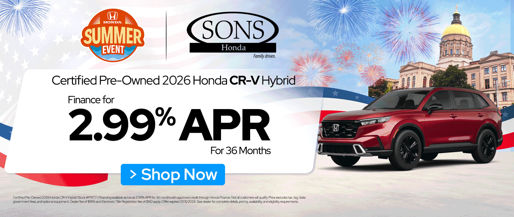 SONS Honda Specials