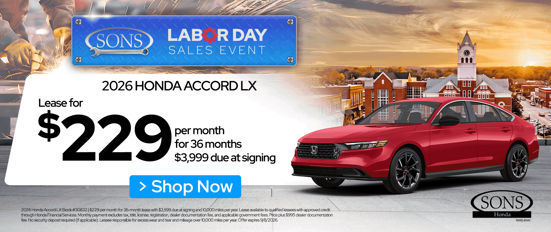 SONS Honda Specials