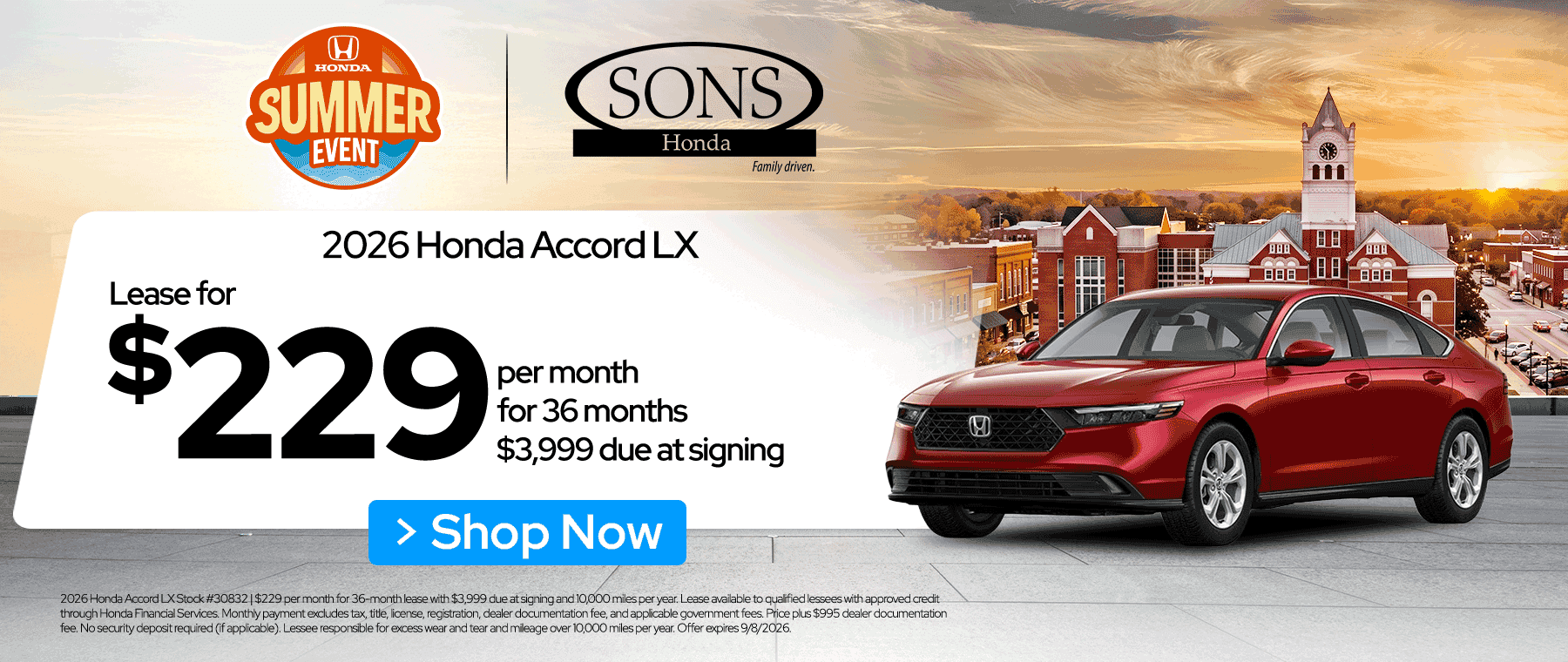 SONS Honda Specials