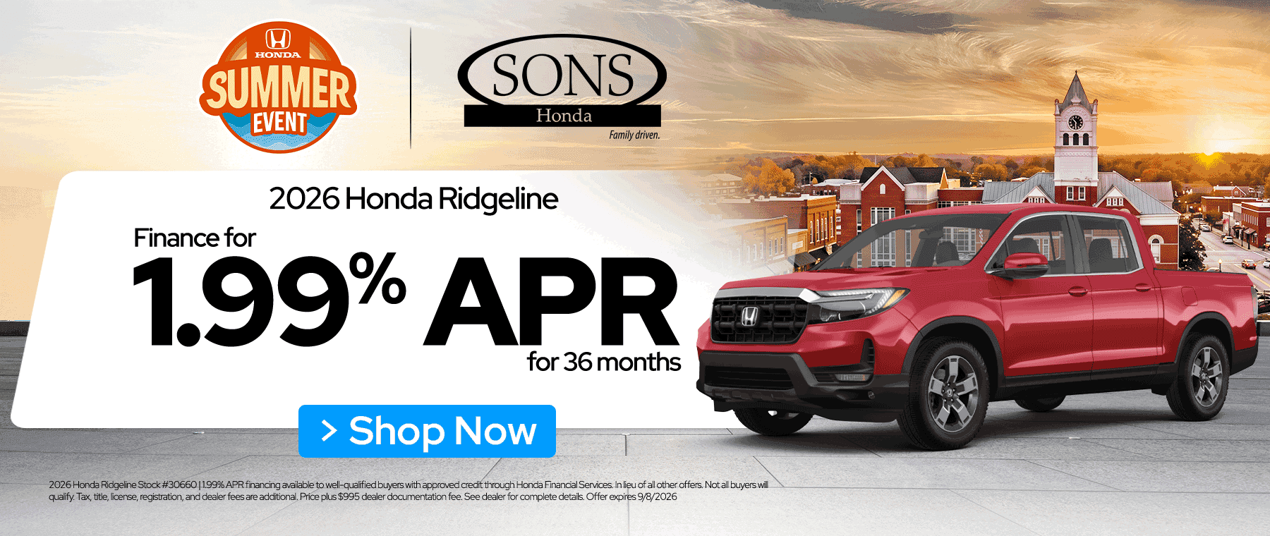 SONS Honda Specials