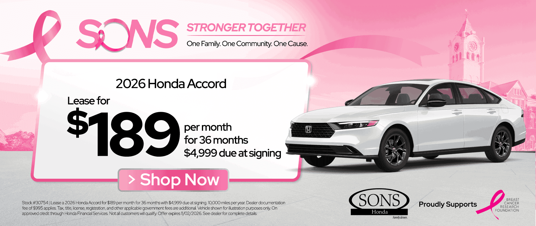 SONS Honda Specials