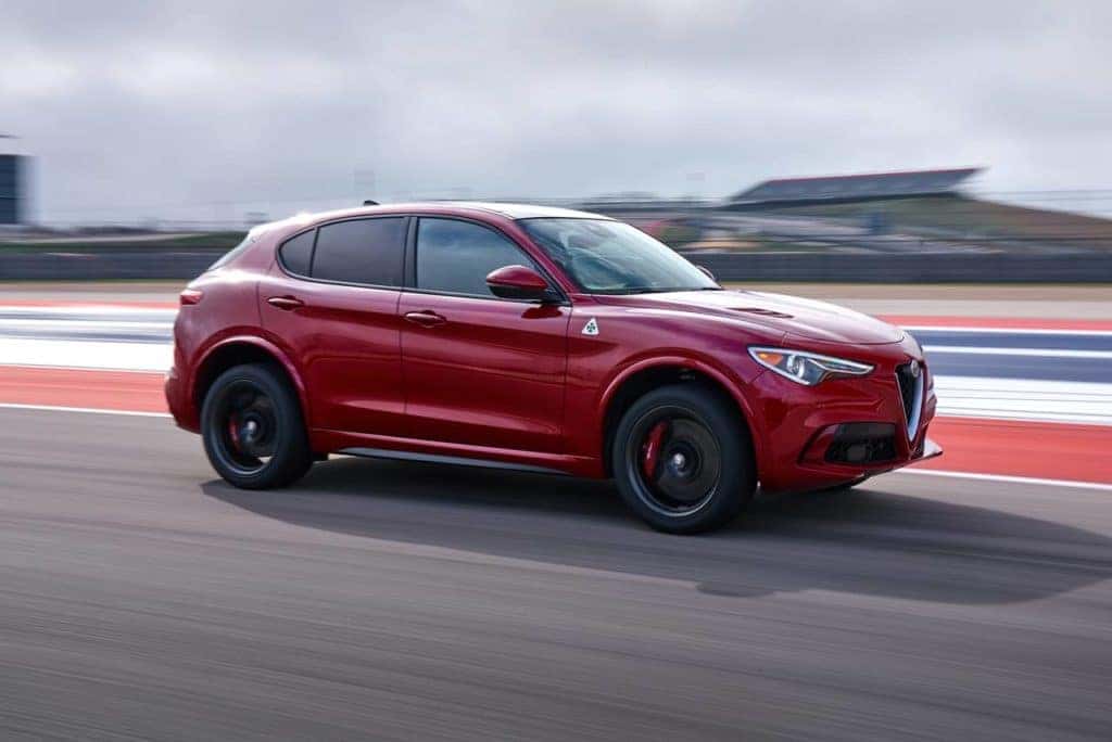 2022 Red Alfa Romeo Stelvio SUV
