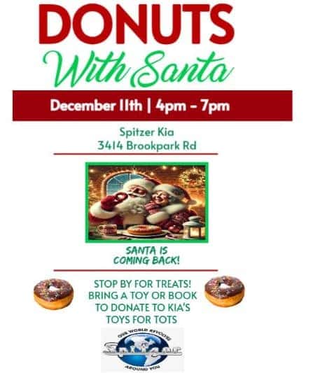 Donuts with Santa