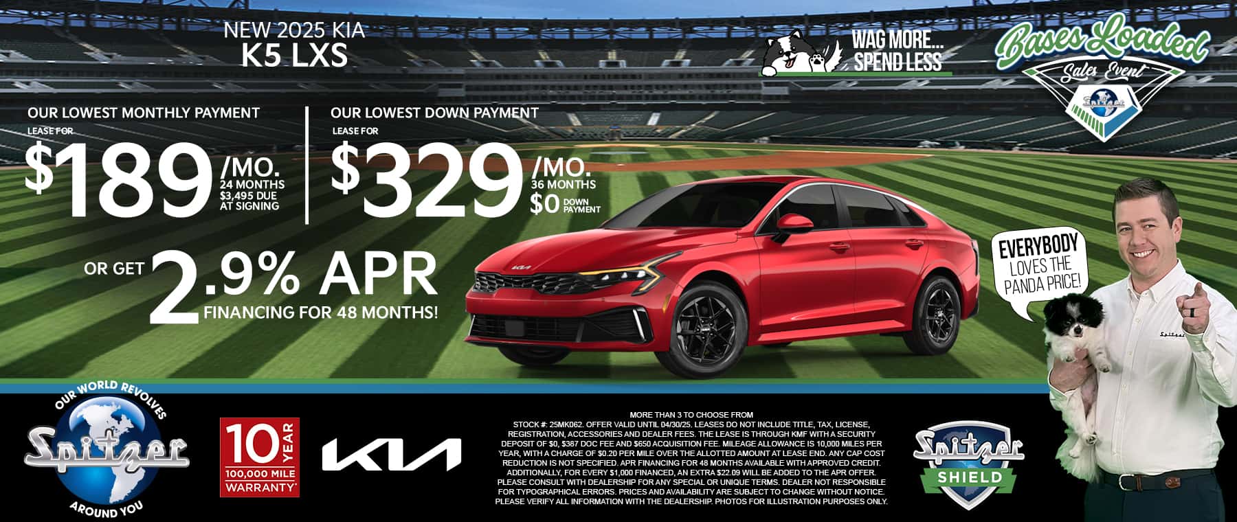 04.2025_CARRERA_LEASE A NEW 2025 KIA K5 LXS FOR $189 A MONTH FOR 36 MONTHS OR GET 2.9% APR FINANCING FOR 60 MONTHS!
