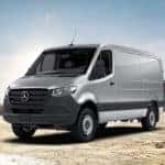 Mercedes-Benz Sprinter Parked at Construction Site