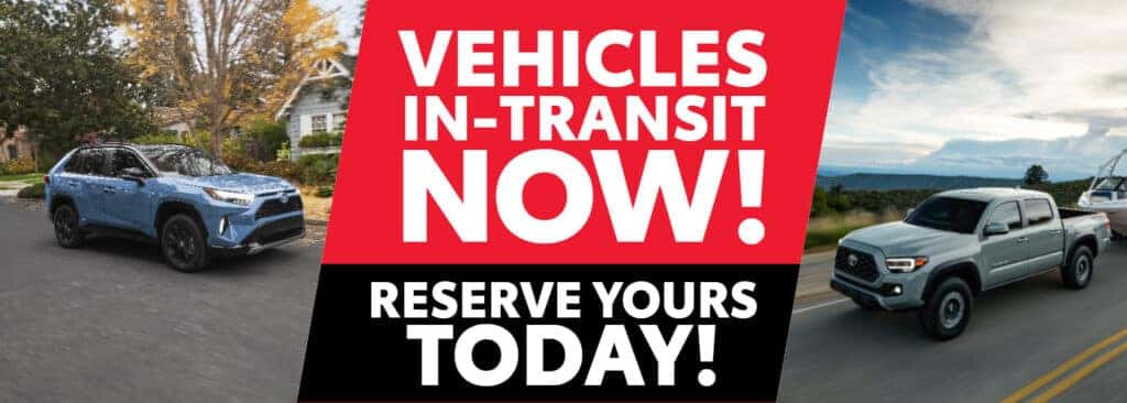 Vehicles On The Way!