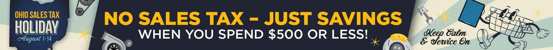 Ohio Sales Tax - Desktop SRP Banner