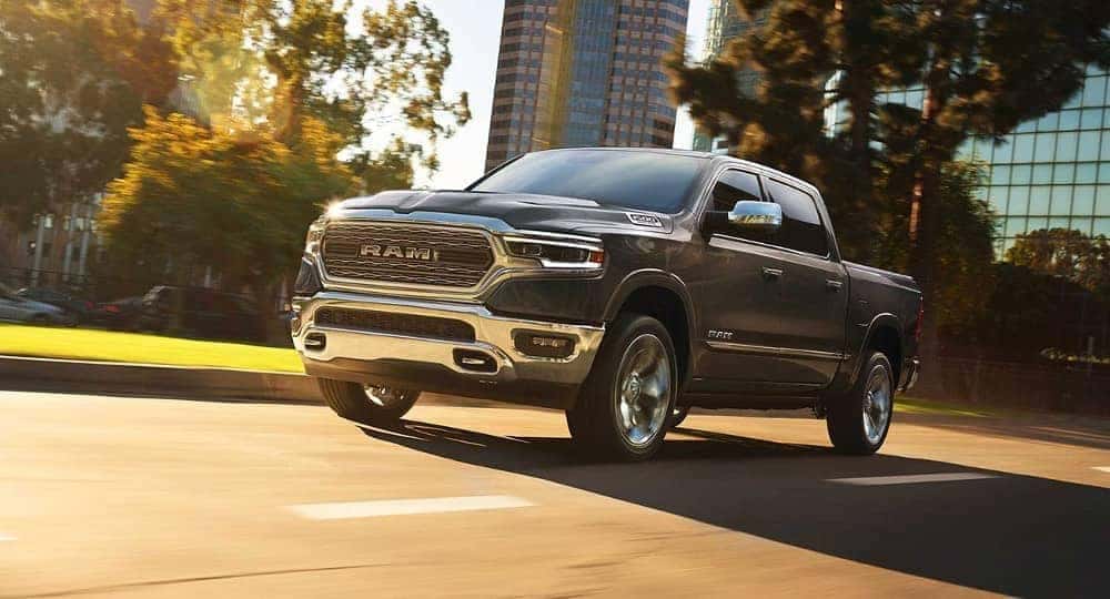 2019-Ram-1500-drives-down-city-street