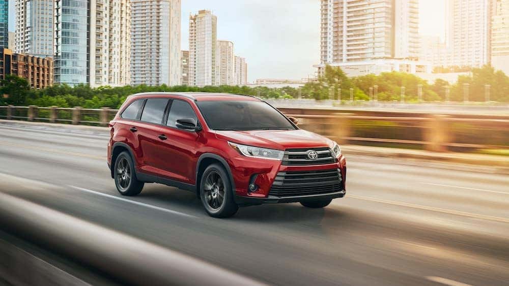 new 2019 Toyota Highlander horsepower vs the competition