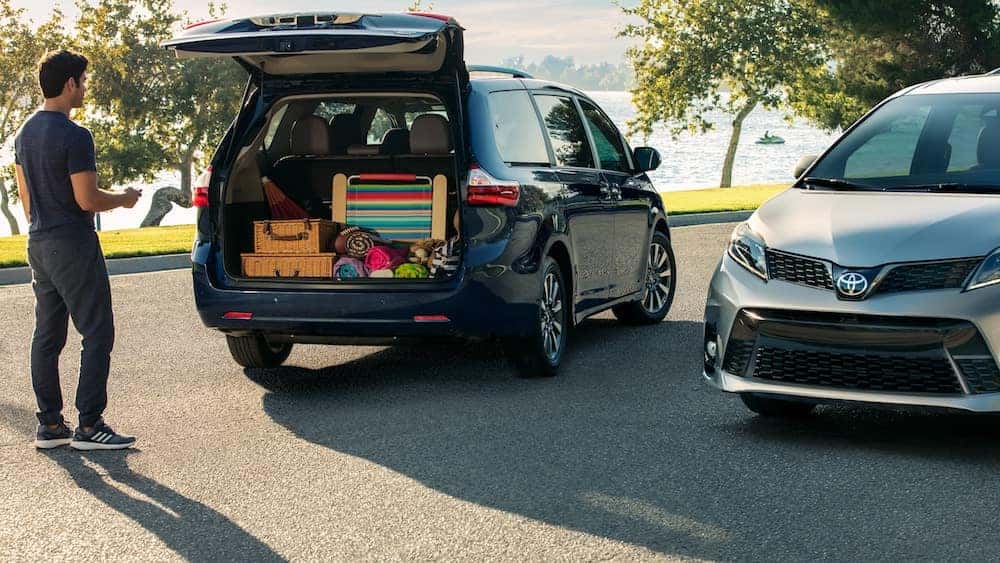 new 2019 Toyota Sienna starting MSRP vs the competition