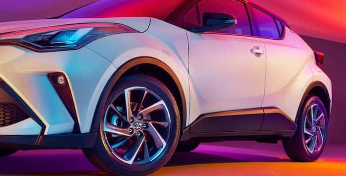 2020 Toyota C-HR available 18-in. alloy wheels
