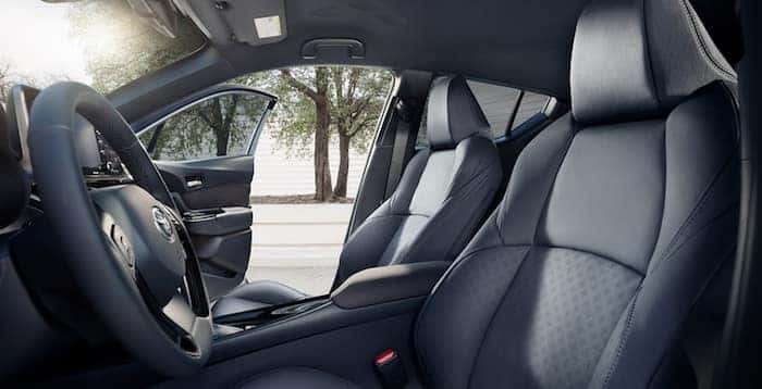 2020 Toyota C-HR available leather-trimmed seats