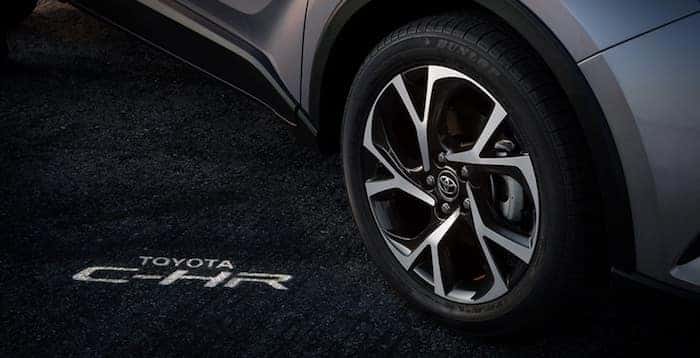 2020 Toyota C-HR available C-HR puddle lights