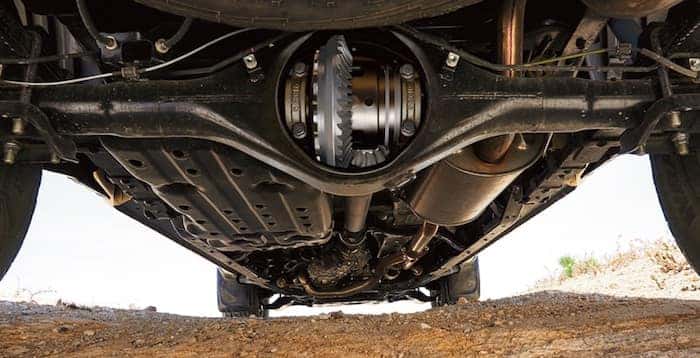 2020 Toyota Tacoma electronically locking rear differential