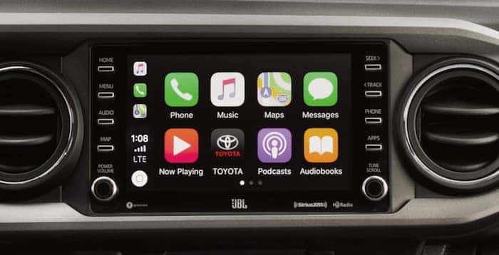 2020 Toyota Tacoma Apple CarPlay compatibility
