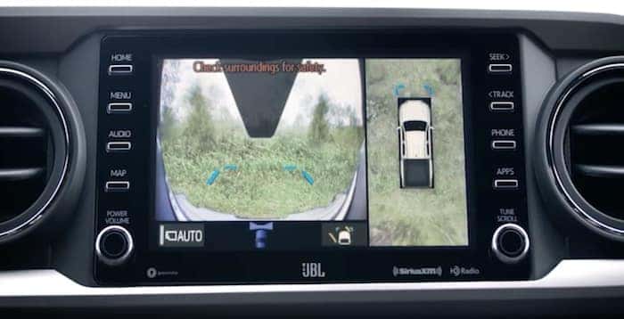 2020 Toyota Tacoma available panoramic view monitor (PVM)