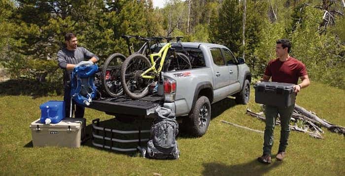 2020 Toyota Tacoma storage