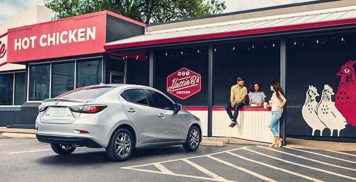 2020 Toyota Yaris sporty exterior accents