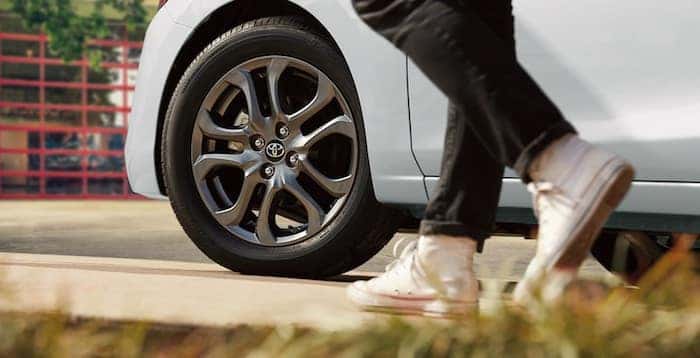 2020 Toyota Yaris 16-in. split-spoke alloy wheels