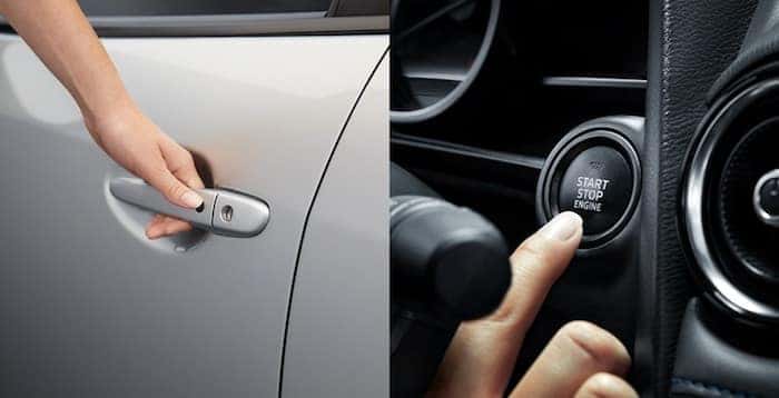 2020 Toyota Yaris Smart Key System with Push Button Start